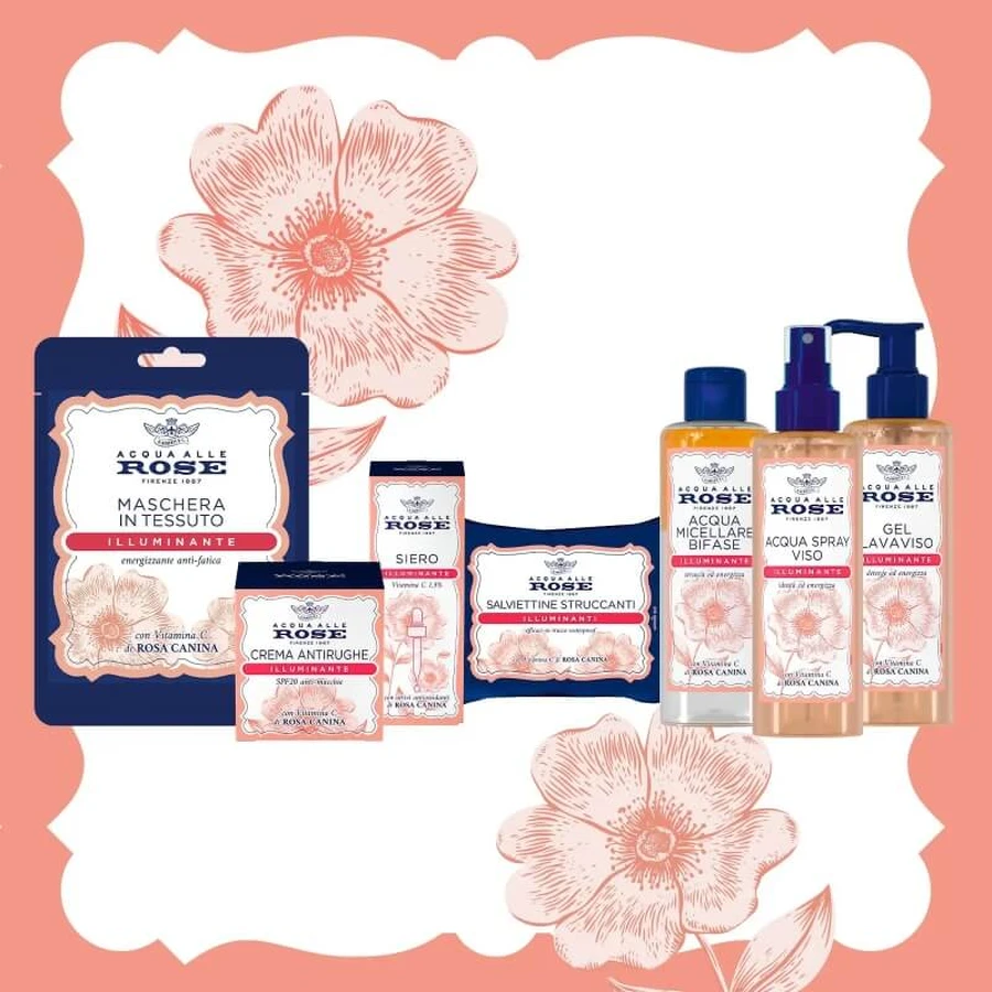 Agua de Rosas Iluminadora - crema antiarrugas spf20 antimanchas 50 ml