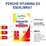 Equilibra vitamin d3 2000 ui 30 tablets - immunostimulant supplement