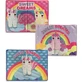 Kids Sweet dreams - cotton placemat set with unicorn graphics
