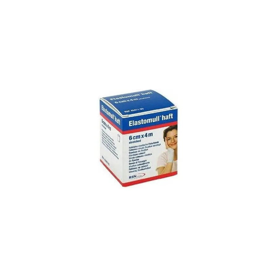 Venda elástica Essity elastomull haft - 6 cm x 4 mt