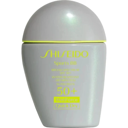 Shiseido Crème solaire visage 50+ spf sports bb cream très haute protection 30 - foncé