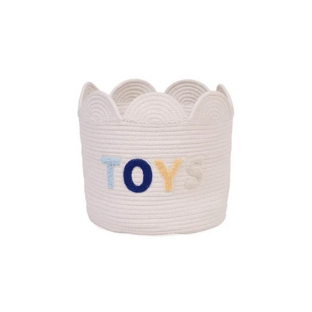 Suavinex bloemen opbergmand - baby organizer container 30 x 30 x 30 cm