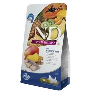 Farmina N&amp;d selección tropical arenque y fruta tropical - pienso complementario para perros adultos tamaño mini 5 kg