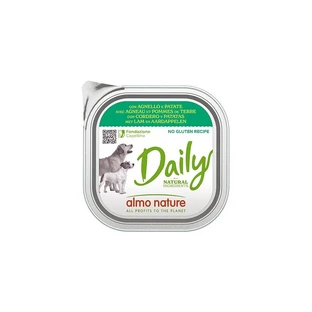 Almo nature Daily menu lamb and potatoes - complete food for adult dogs 300 gr