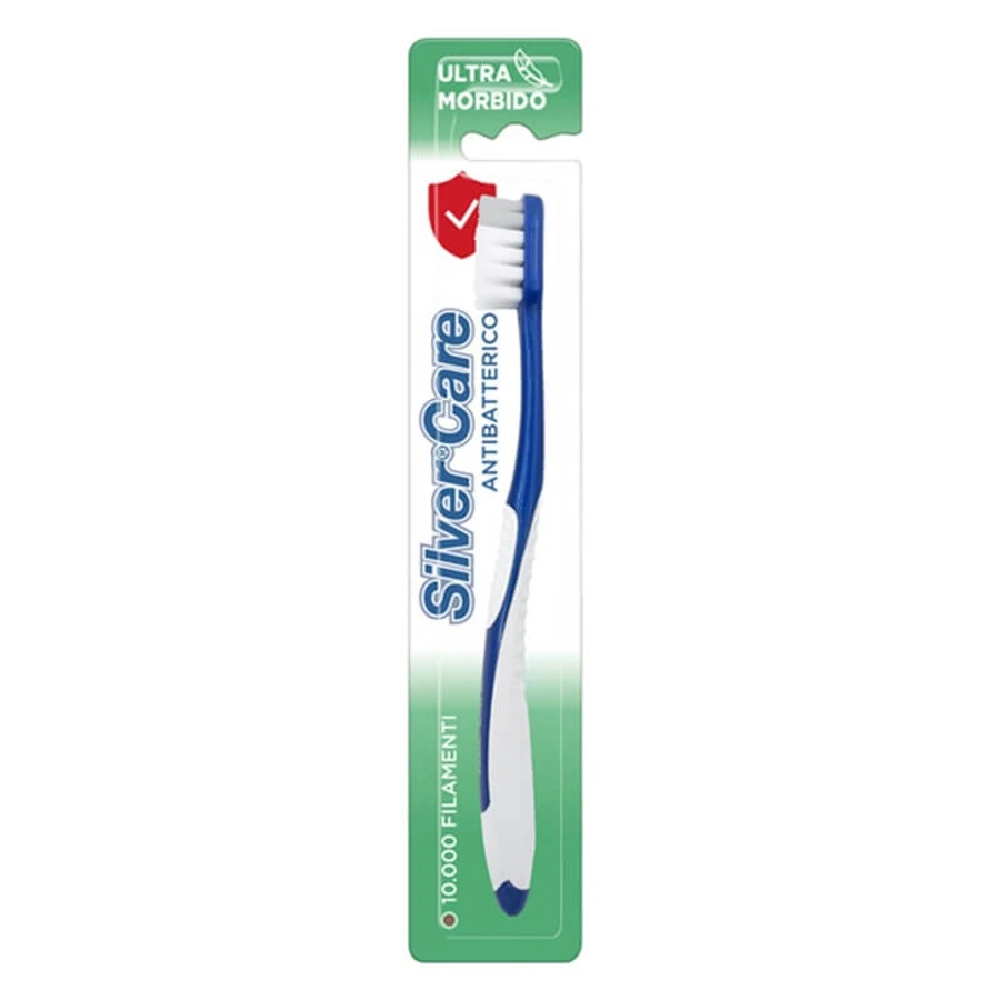 Silver care Super zachte antibacteriële tandenborstel