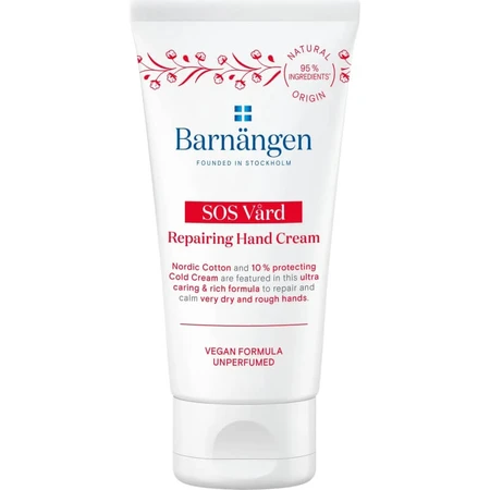 Barnangen Sos - crema de manos reparadora 75 ml
