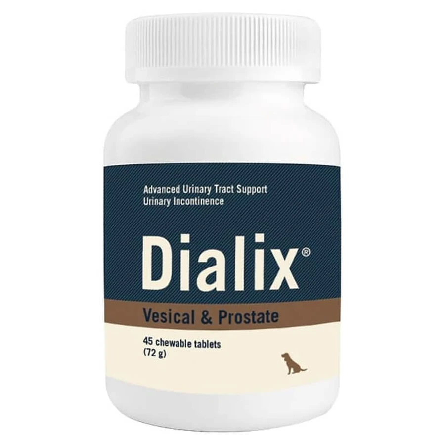 Vetnova Dialix vesical &amp; prostate - complementary feed for elderly/sterilized bladder and prostate support 42 tablets