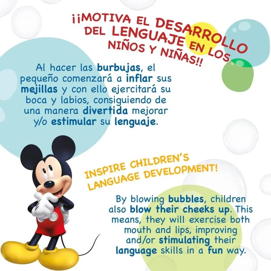 Dulcop Seifenblasen mickey - 36 Flaschen