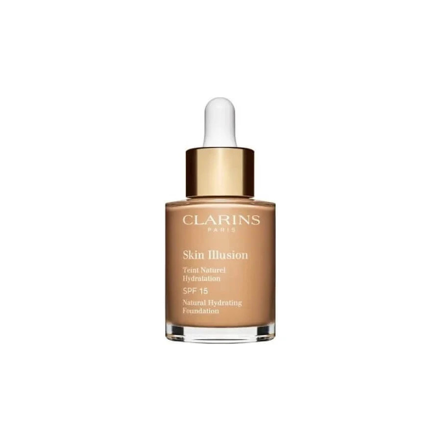 Clarins skin illusion - base de maquillaje líquida - no. 110 miel