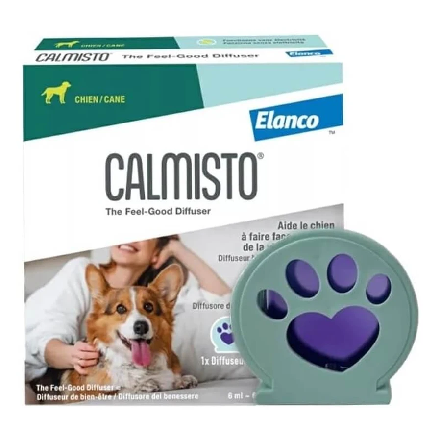 Elanco Calmmisto - diffuseur de calme pour chiens stressés avec recharge 6 ml