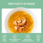 Schesir Soup zalm en wortelen - complete voeding ter bevordering van de hydratatie van katten 40 gr