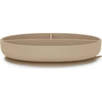 Suavinex color essence - silicone plate with dividers - beige