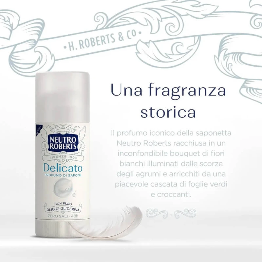 Neutral roberts Delicate zeepgeur - deodorant stick 40 ml