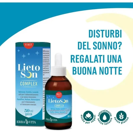 Lietoson complex drops 50 ml - sleep supplement
