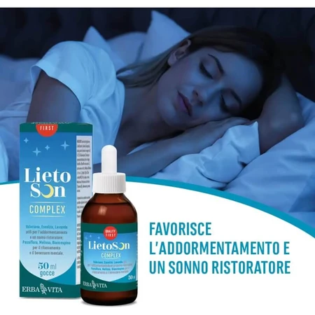 Lietoson complex drops 50 ml - sleep supplement