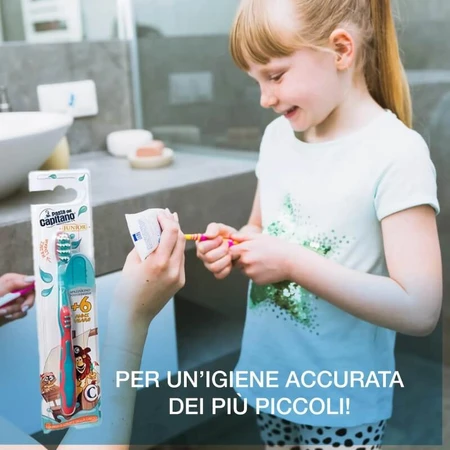 Captain's Paste Junior toothbrush +6 years old