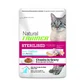 Natural trainer Sterilised cod - complete wet food for sterilised cats 4 x 85 g