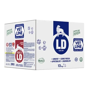 Vet line Ld adult buffalo - aliment complet pour chiens adultes 12 kg