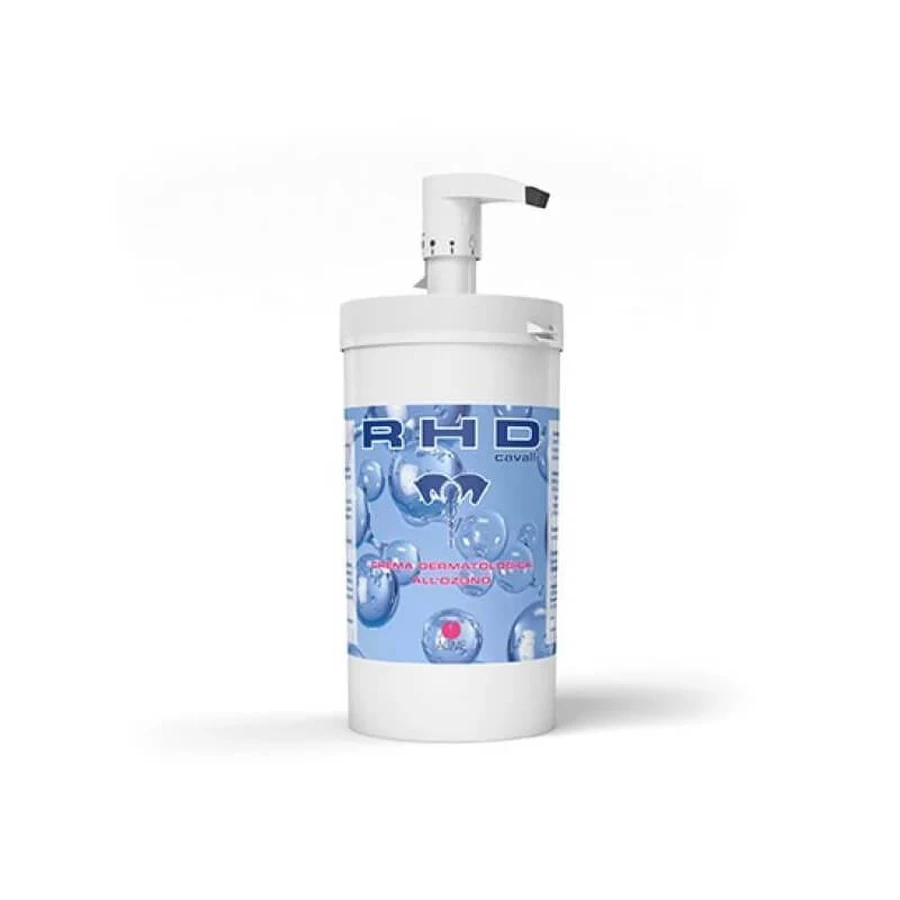 Acme Rhd caballos - crema dermatológica de ozono regeneradora, calmante, antibacteriana y antiinflamatoria 1000 gr