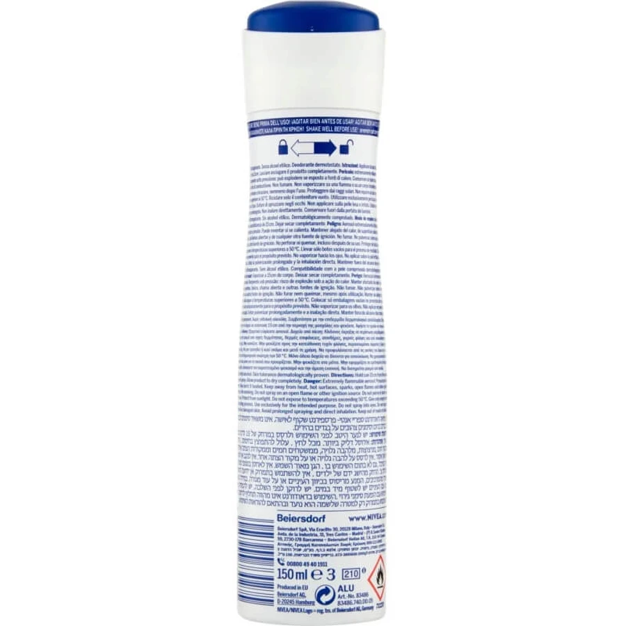 Nivea men black &amp; white invisible - Anti-Transpirant Deodorant Spray 125 ml