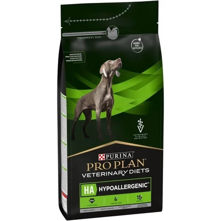 Purina proplan diet hypoallergenic - complete food for puppies and adult dogs with food intolerances 1.3 kg