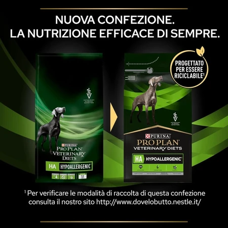Purina proplan diet hypoallergenic - complete food for puppies and adult dogs with food intolerances 1.3 kg