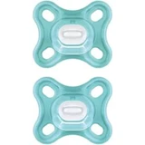 Mam Comfort 0-2 Monate - 2 Silikonschnuller - neutral