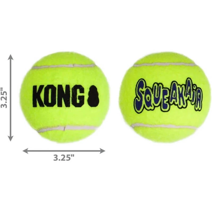 Kong Airdog squeakair ball - 2 Tennisbälle für Hunde