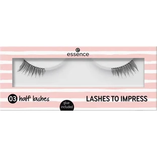 Essence Lashes to impress - falsche Wimpern Nr. 03 halbe Wimpern