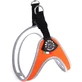 Three Bridges Fit silver - fluo orange dog collar size 1