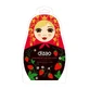 Dizao Matrioska fraises et collagène - masque de visage