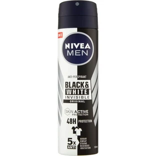 Nivea men invisible for black &amp; white original - deodorant spray 150 ml