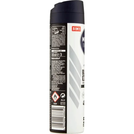 Nivea men invisible for black &amp; white original - deodorant spray 150 ml