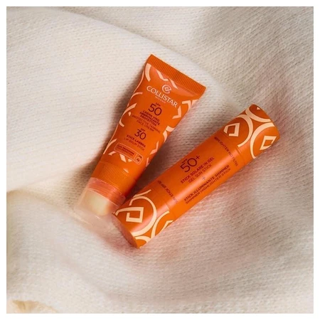 Collistar duo - crema protectora bronceadora spf 50 + barra de labios spf 30 20 ml