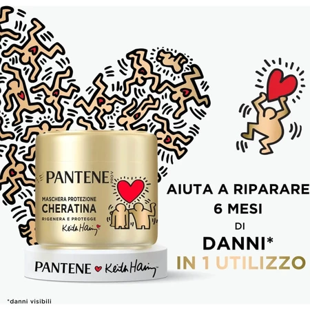 Pantene emily in paris regenera y protege - mascarilla protectora de queratina 300 ml