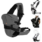 Moni trade Carry go - baby carrier - dark gray