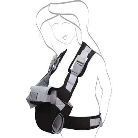 Moni trade Carry go - baby carrier - dark gray