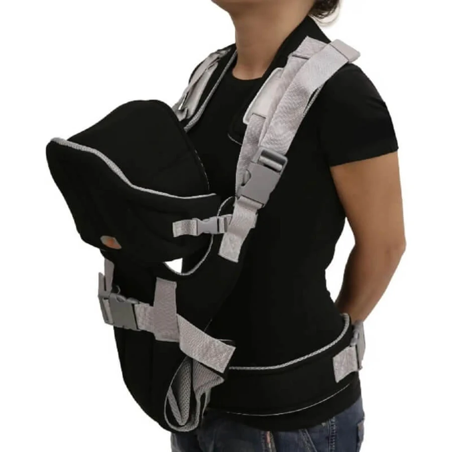 Moni trade Carry go - baby carrier - dark gray