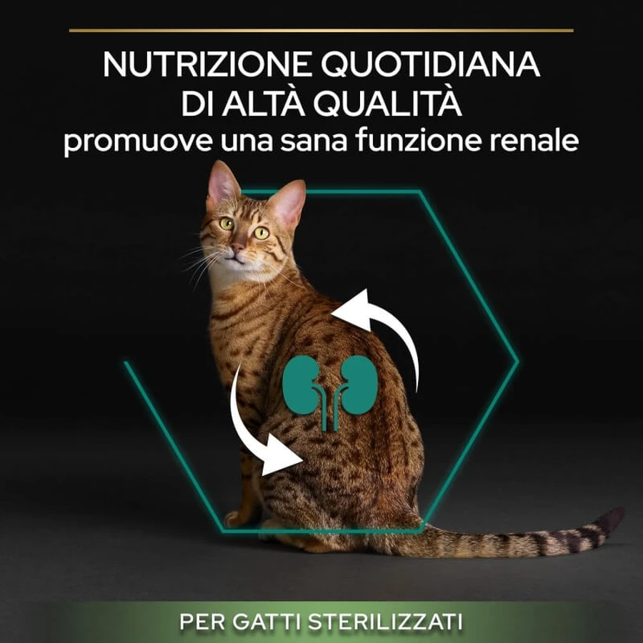 Purina pro plan sterilised adult renal plus rabbit - comida para gatos adultos esterilizada, salud renal 10 kg
