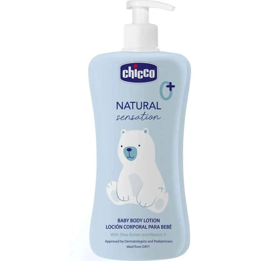 Chicco natural sensation - loción corporal para bebé - crema corporal 500 ml