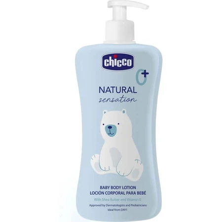 Chicco natural sensation - loción corporal para bebé - crema corporal 500 ml