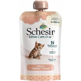 Schesir Kitten pouch cream chicken - wet food for kittens from 0 to 6 months 150 gr