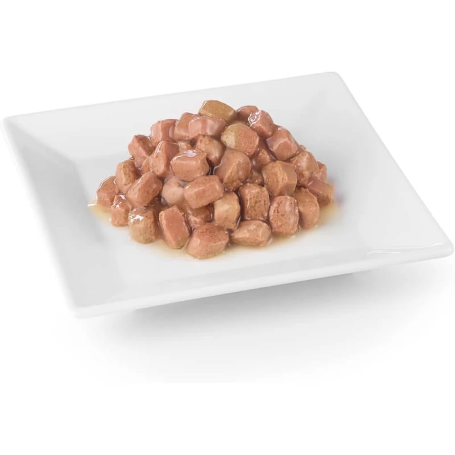 Natural trainer Bacalao y pavo - alimento completo para gatos adultos esterilizados 12 sobres 85 gr.