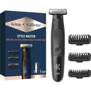 Gillette king c. gillette style master - bartschneider mit zubehör