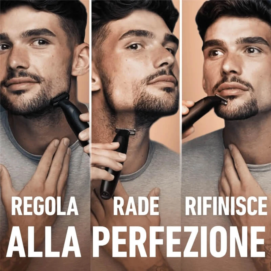 Gillette king c. gillette style master - bartschneider mit zubehör