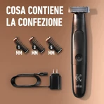 Gillette king c. gillette style master - bartschneider mit zubehör