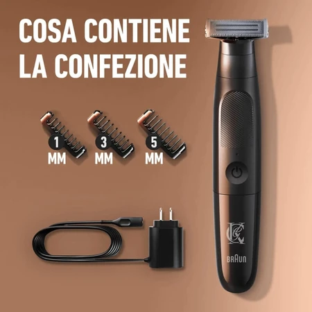 Gillette king c. gillette style master - bartschneider mit zubehör