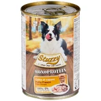 Schesir Stuzzy poulet frais monoprotéiné - aliment complet pour chiens adultes 400 gr.