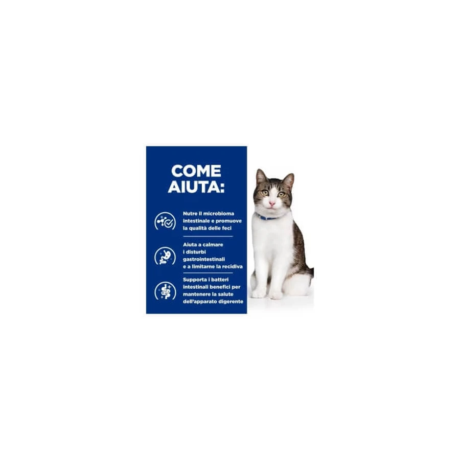 Hill's Prescription diet gastrointestinal biome Huhn und Gemüse - Futter für Katzen mit gastrointestinalen Störungen 82 gr