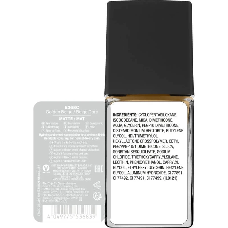 Wet n wild photofocus foundation - flüssige grundierung - golden beige